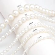 Vintage Pearl Chain Necklace – Elegant Wedding Gift for Her